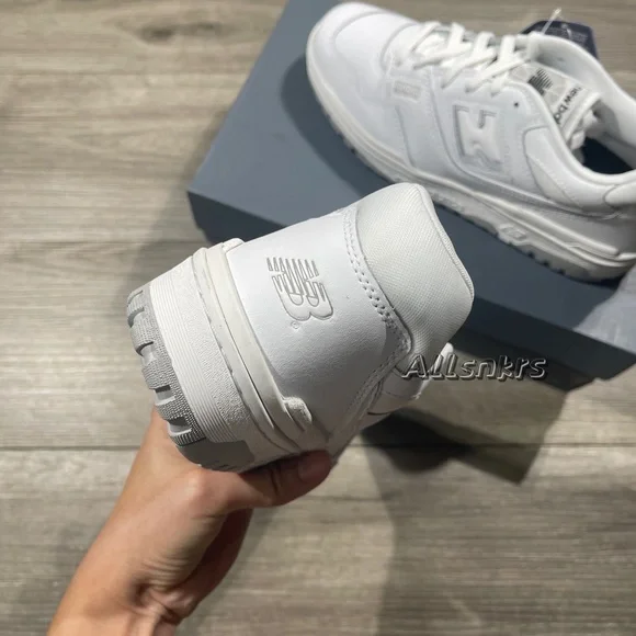 New Balance 550 White Grey Classic - Picture 6 of 9